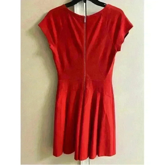 Diane Von Furstenberg Red A-Line Dress Size 6‎ - Picture 3 of 7